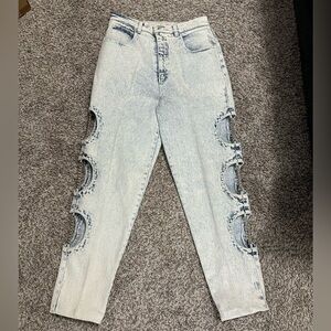 Stefano Clark vintage cutout jeans